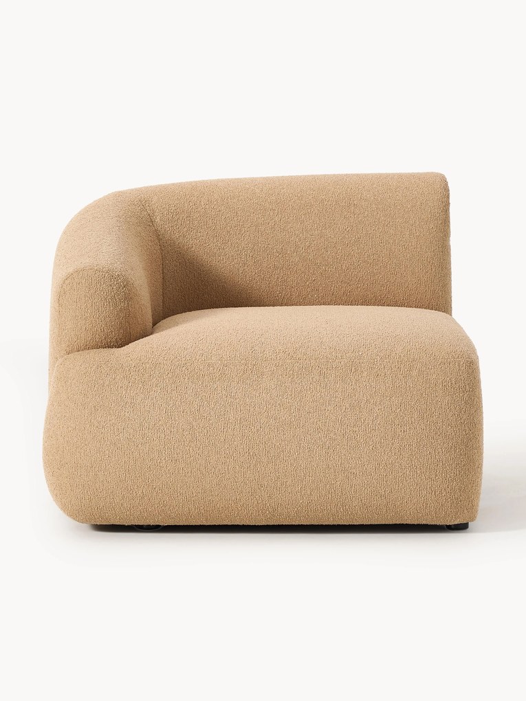Bouclé hoekmodule Sofia