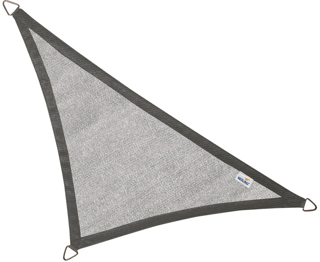 Nesling Coolfit schaduwdoek driehoek 4x4x5,7m. Antraciet