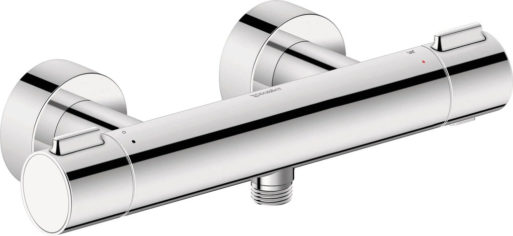 Duravit Thermostatarmaturen Douchethermostaat Chroom Hoogglans