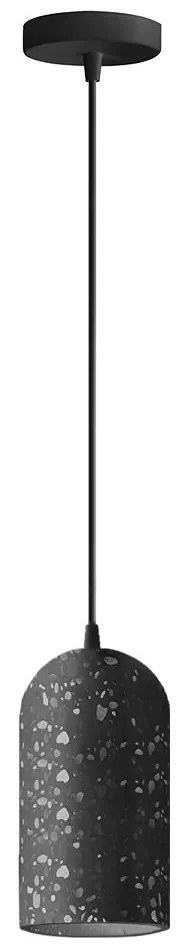 Hanglamp Beton APP997-1CP B ZWART