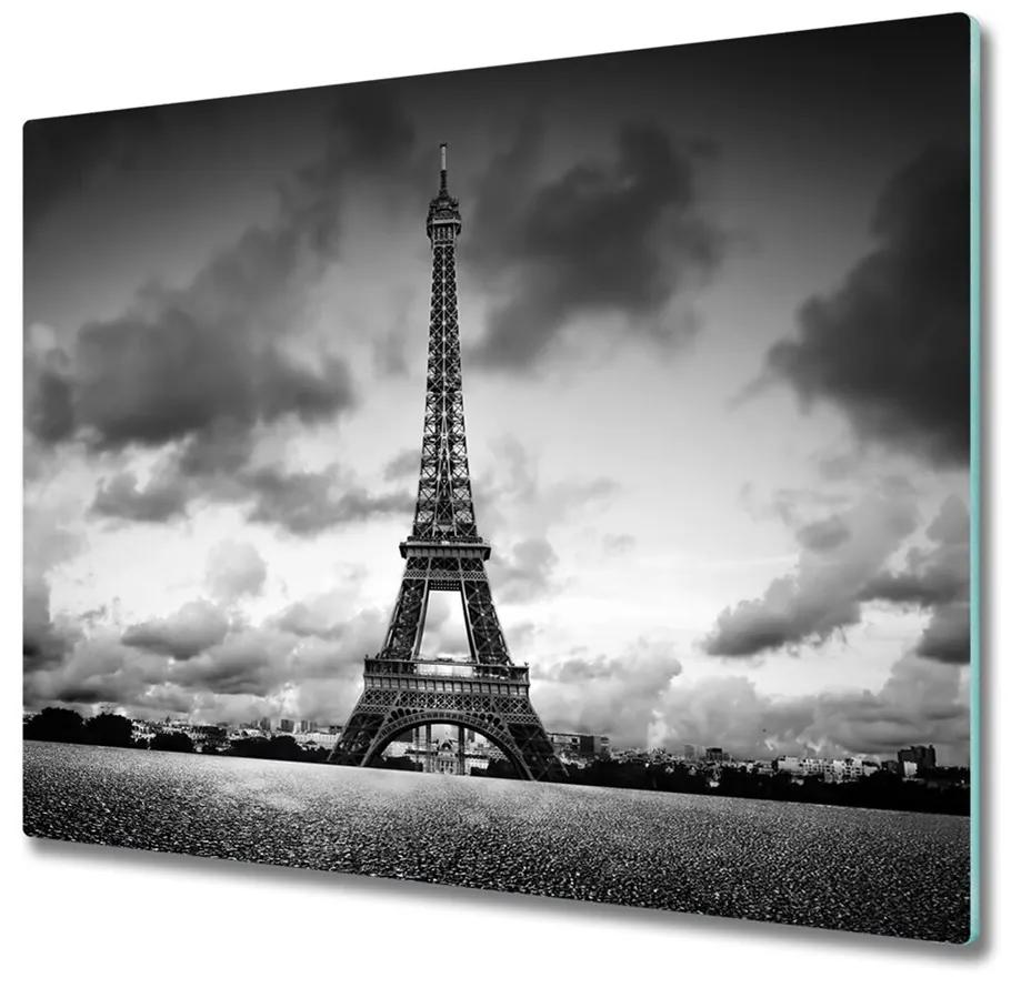 snijplank glas Eiffel paris tower 60x52cm