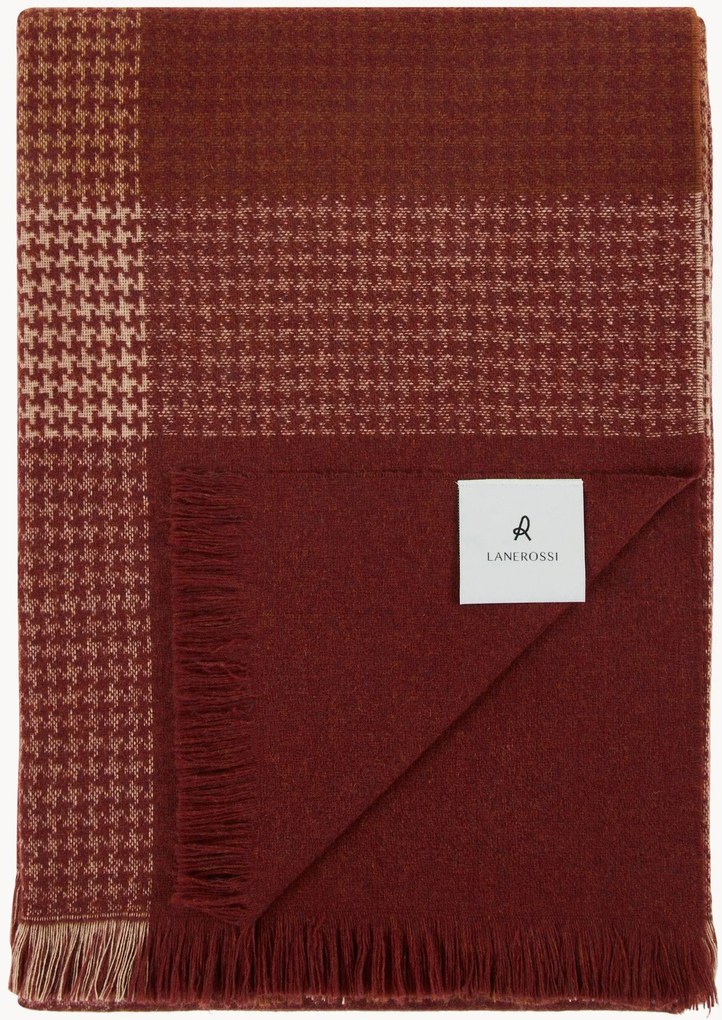 Wollen plaid Black Light