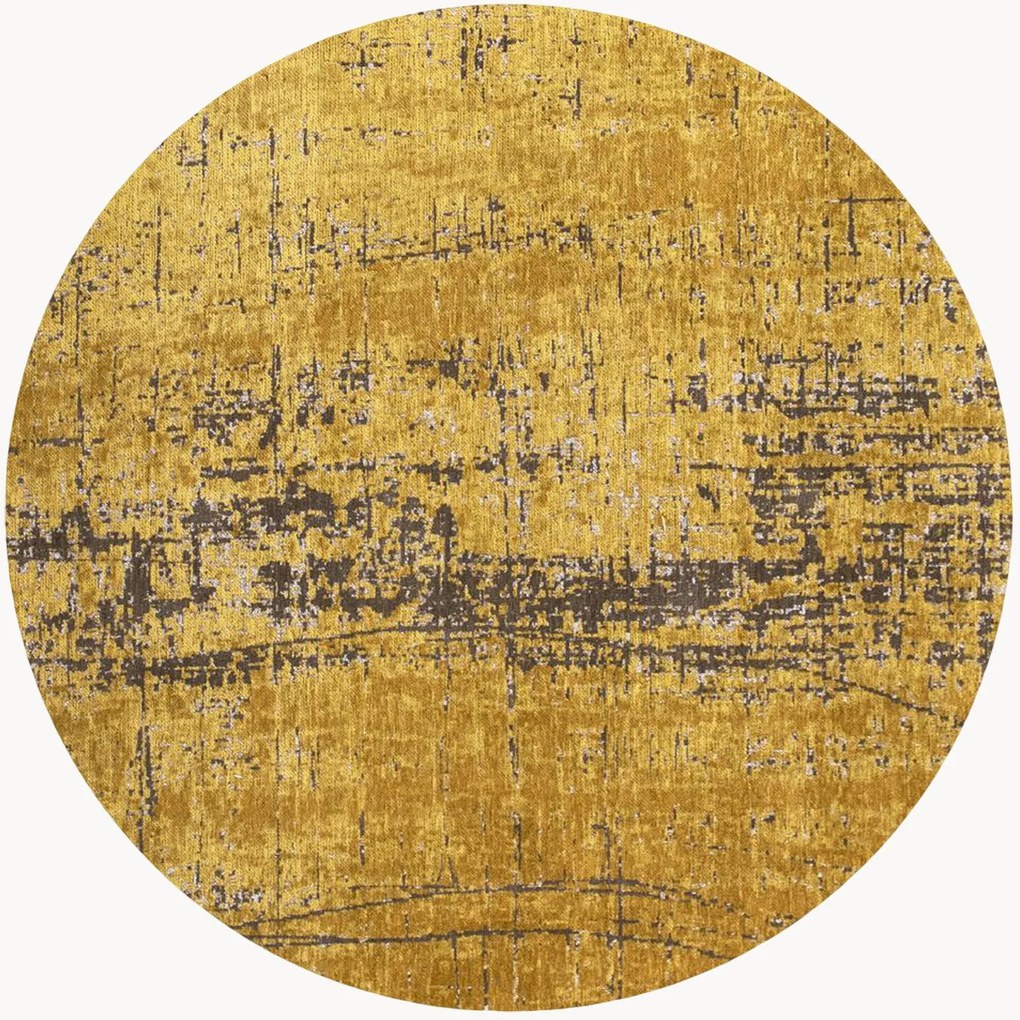 Wasbaar rond jacquard indoor & outdoor vloerkleed Liberty