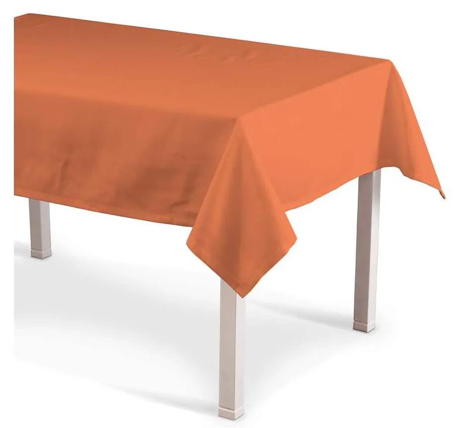 Dekoria Rechthoekig tafelkleed collectie Jupiter oranje 130 × 210 cm