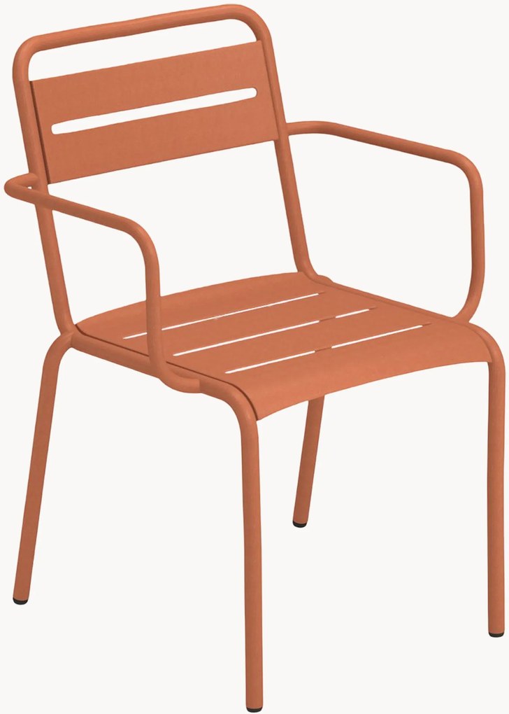 Tuinstoelen Star met armleuning, 2-delig