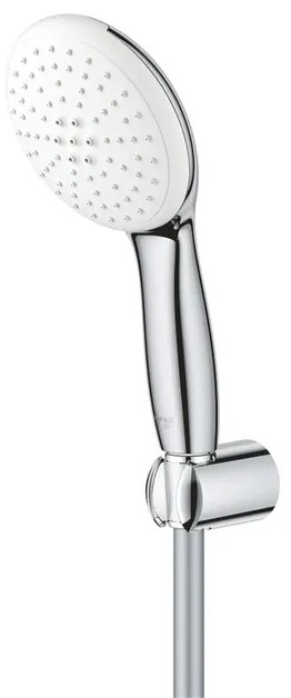 GROHE Tempesta 110 Handdoucheset - Ø11cm - 2 straalsoorten - 5.6l/min - niet verstelbaar - 150cm - chroom 2780330e