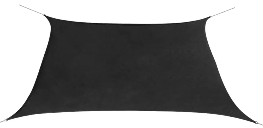 vidaXL Zonnescherm vierkant 3,6x3,6 m oxford stof antracietkleurig