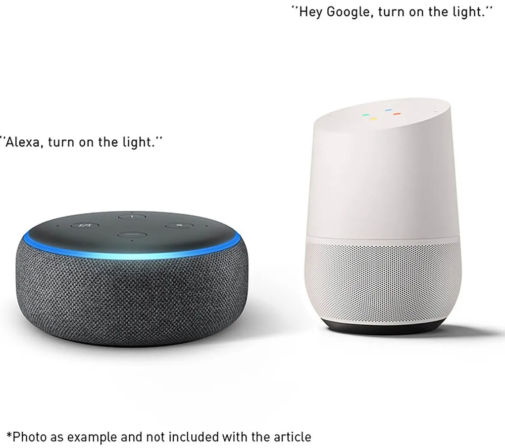 Smart hanglamp zwart met amber glas incl. 8 Wifi G9 - Uvas