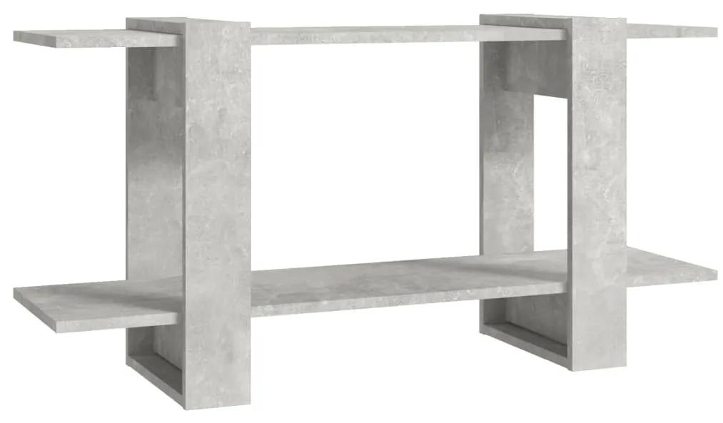 vidaXL Boekenkast 100x30x51 cm bewerkt hout betongrijs