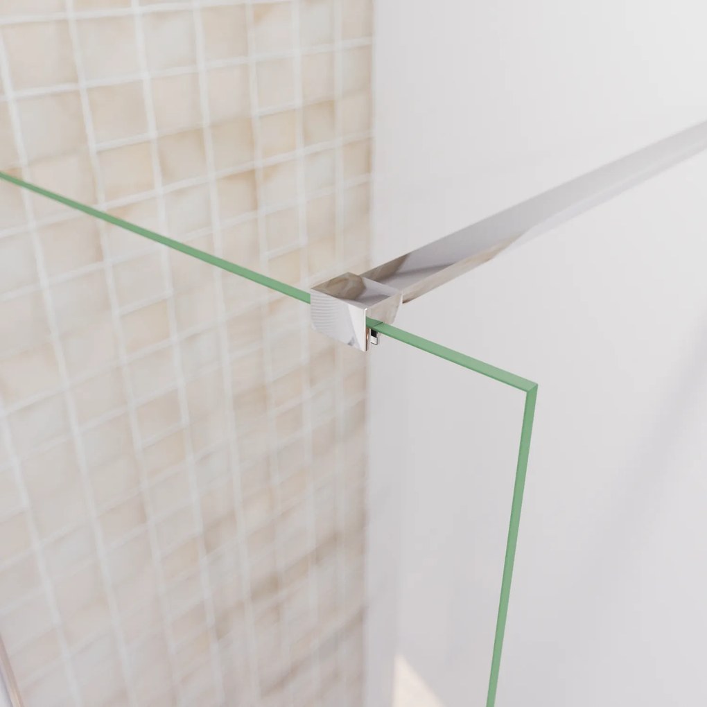 Saniclear Redro stabilisatiestang 100cm incl. muur- en wandbevestiging chroom