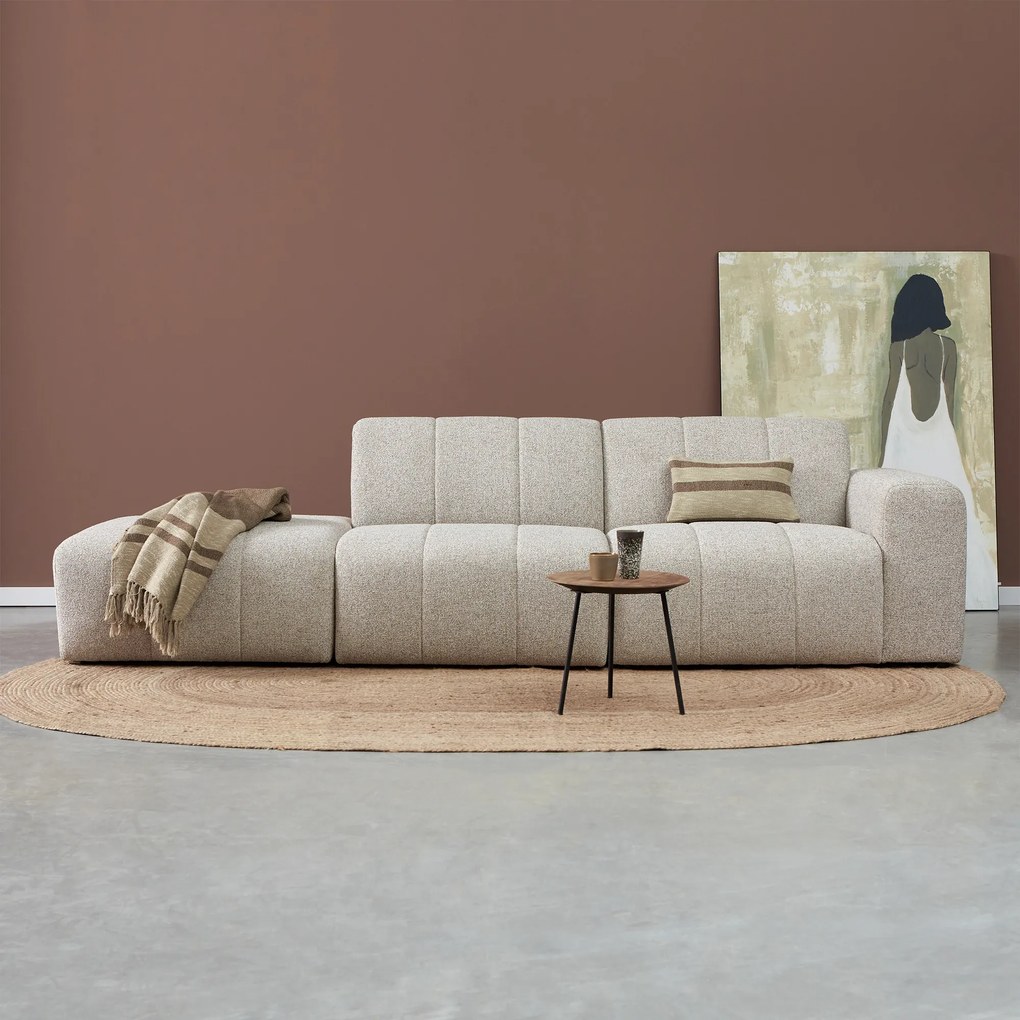 Elementen 3-zits Met Hocker L Serenity3