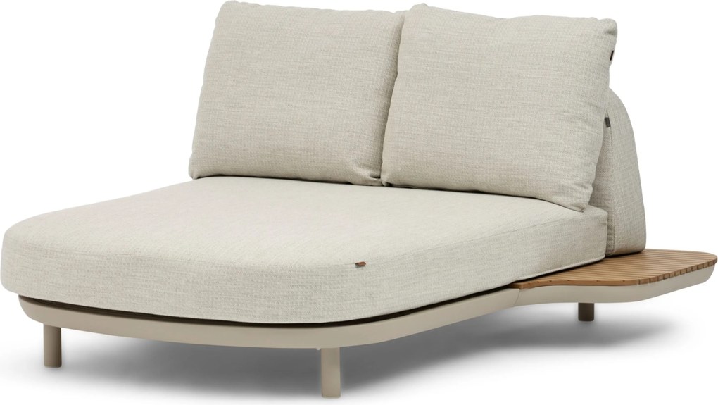 Tuinset 6 personen 220 cm Rope Taupe Domani Furniture Trivento/Belluno