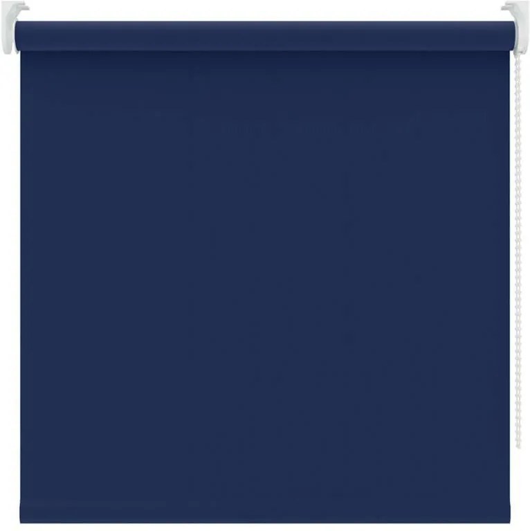 Rolgordijn verduisterend - blauw - 90x190 cm - Leen Bakker