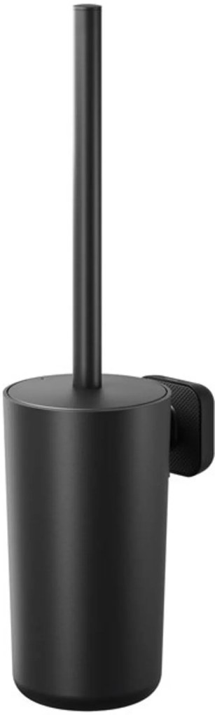 Tiger Carv toiletborstel met deksel 8,8x12,1x39,1cm zwart