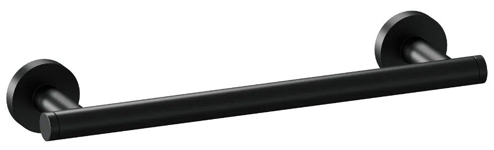 Brauer Black Edition handdoekrek 30cm mat zwart