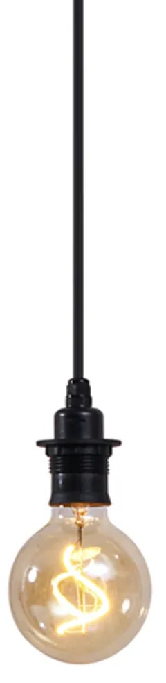 Buiten hanglamp zwart IP44 - Cava