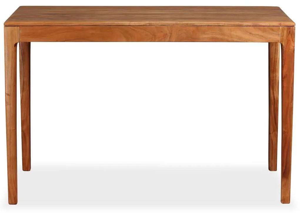vidaXL Eettafel 118x60x76 cm massief hout