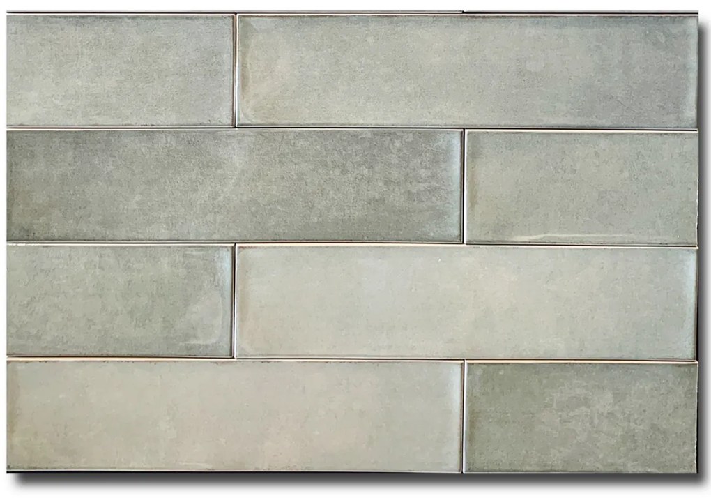 Wandtegel 7,5x30 Cm Cifre Omnia Jade Glans RBT161