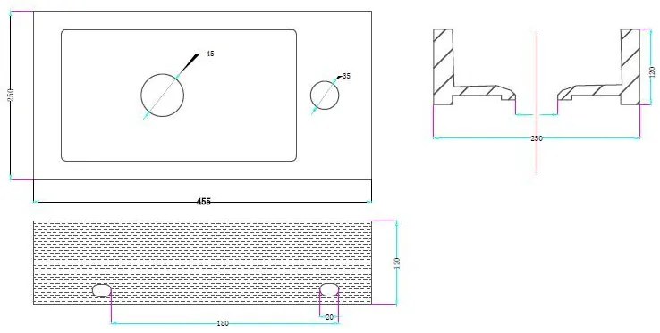 Best Design fontein Rola 45x26cm