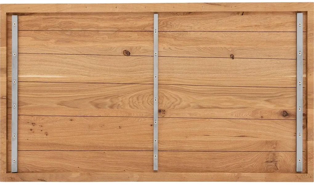 Goossens Eettafel Blade, Strak blad 180 x 90 cm 6 cm dik