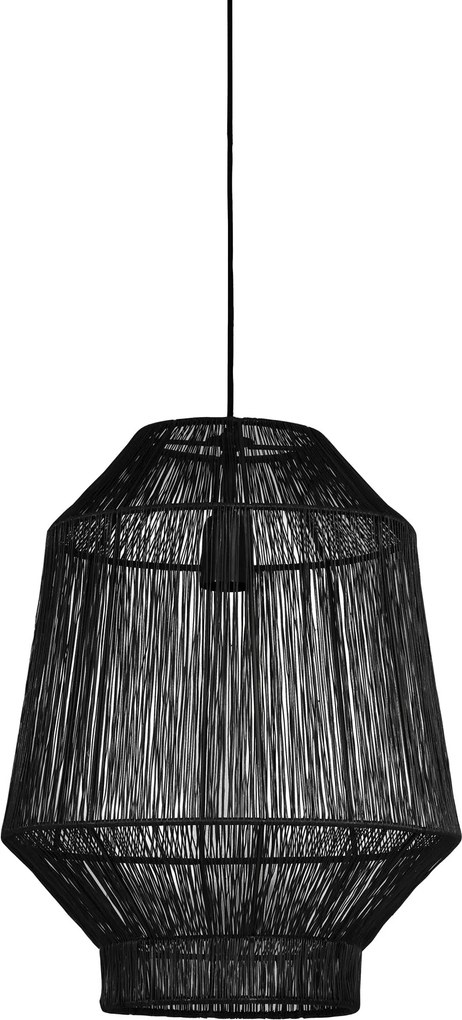 Hanglamp Ø37x46 cm VITORA mat zwart