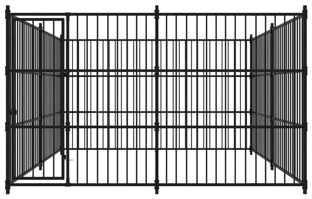 vidaXL Hondenkennel voor buiten 300x300x185 cm