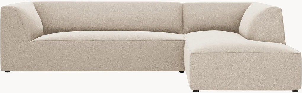 Modulaire fluwelen hoekbank Ruby (4-zits)