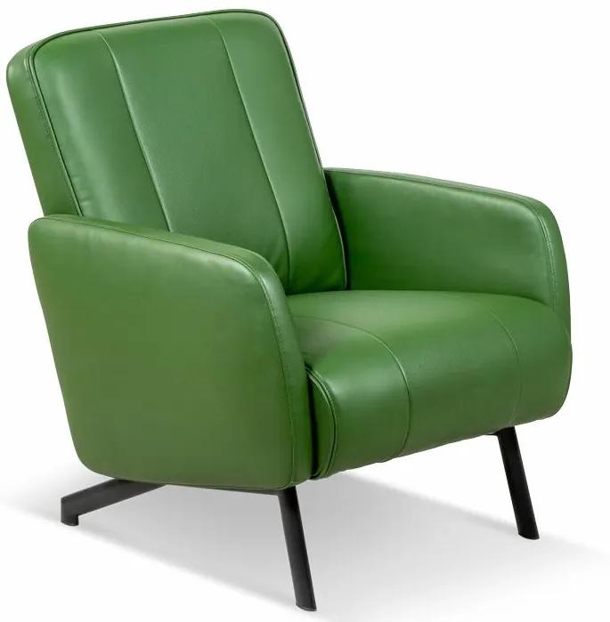 Lanterfant | Fauteuil Bradley - totaal: lengte 70 cm x breedte 83 cm x hoogte rood fauteuils pu-leer, staal stoelen & fauteuils | NADUVI outlet