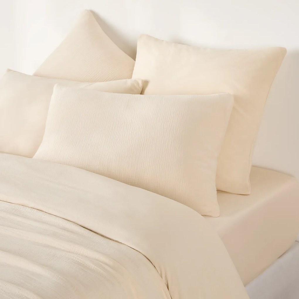 Kussenhoes, katoen gaas/gewassen katoen, KUMCO