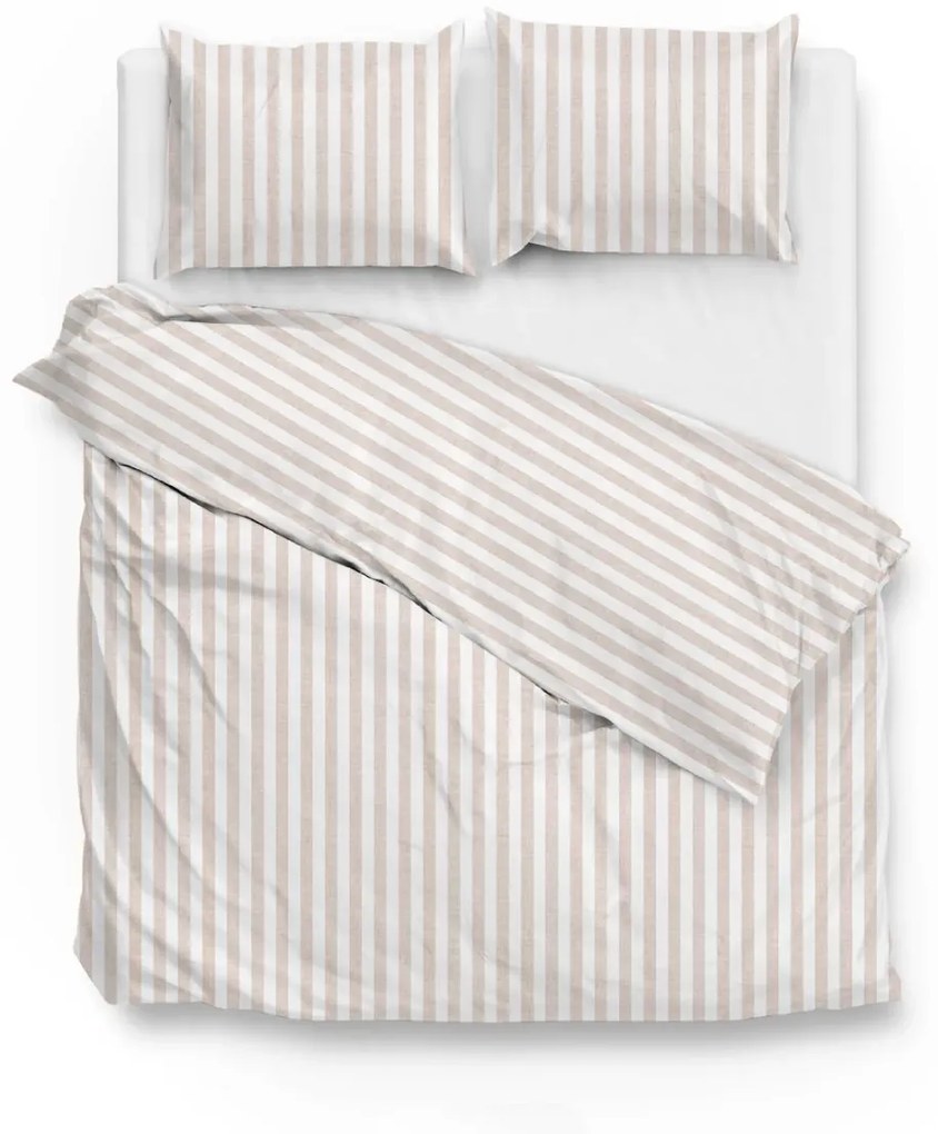 Zo!Home Banda di Lino Dekbedovertrek Sandy Beige – Bij Swiss Sense