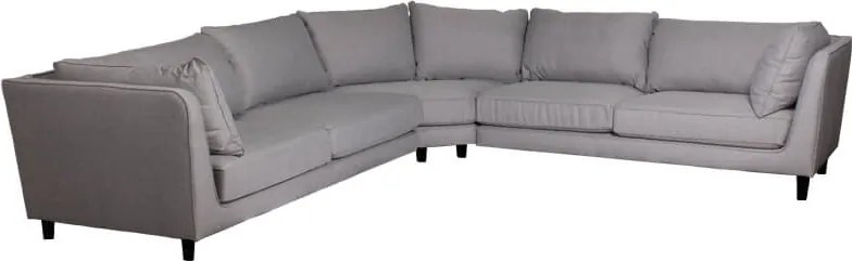 Hoekbank - Samba - links - stof Inari lichtgrijs 91