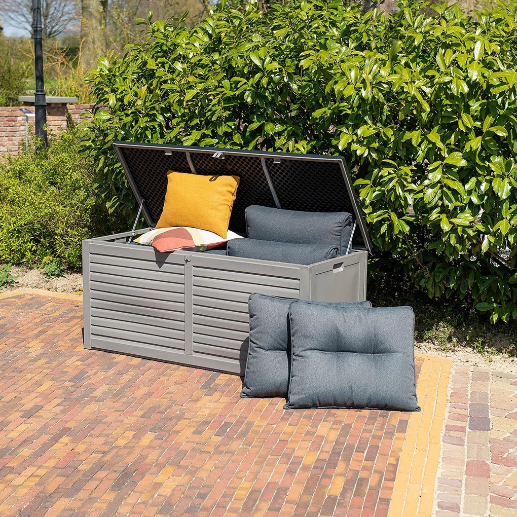 Garden Impressions Debas opbergbox 490 liter - grijs