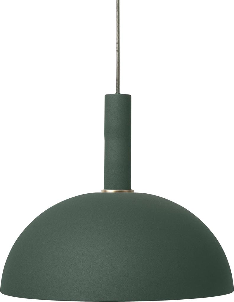 Ferm Living Dome Dark Green hanglamp