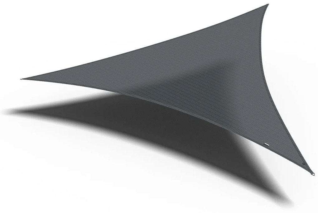 Platinum Coolfit schaduwdoek driehoek 5.0x5.0x5.0m - Antraciet