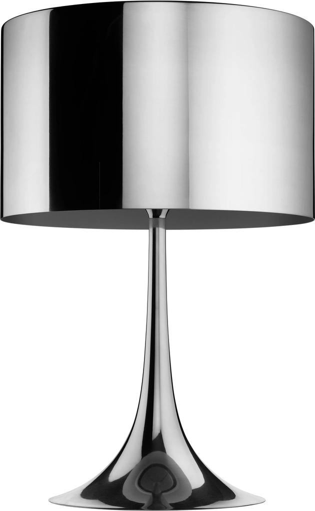 Flos Spun Light T2 tafellamp gepolijst aluminium