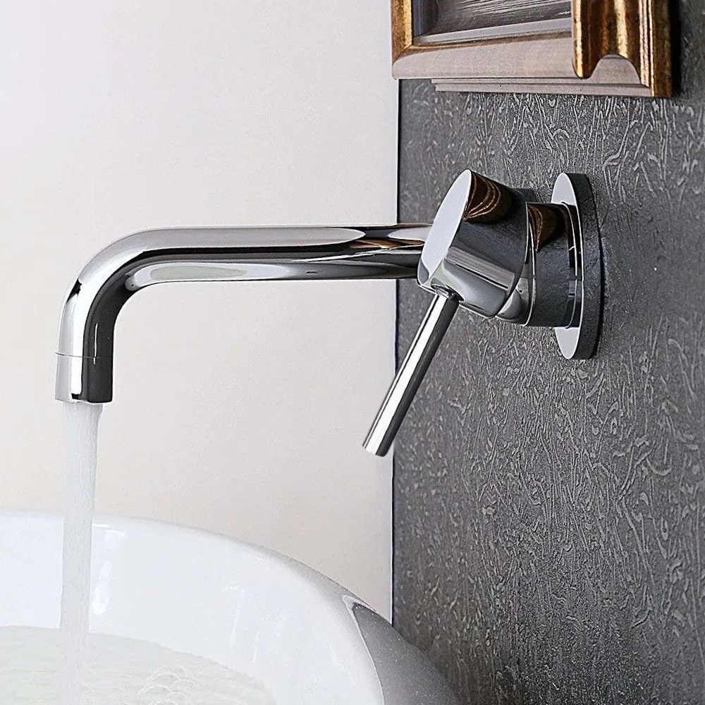 Inbouw wastafelkraan Rea Lungo Chrom + BOX