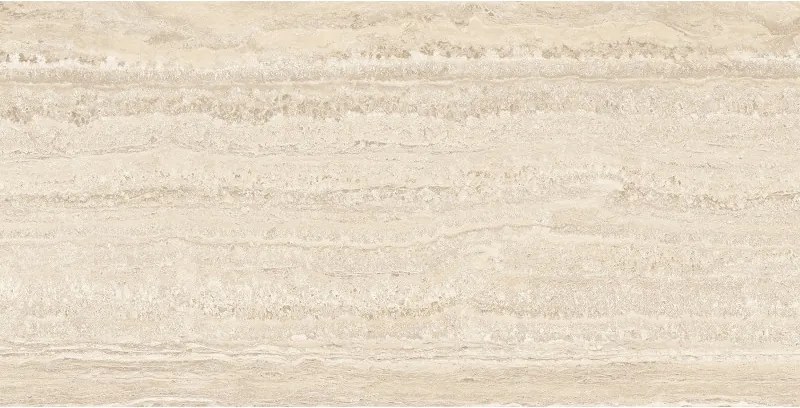 Mexen Neo Travertino Crema geglazuurde gerectificeerde gres G1, vloer- en wandtegel 120 x 60 cm, mat - TL302-120-060-02