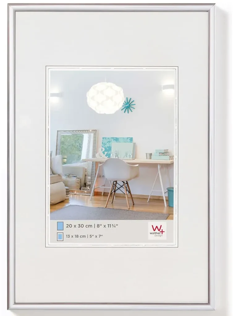 Walther Design Fotolijst New Lifestyle 60x80 cm zilverkleurig
