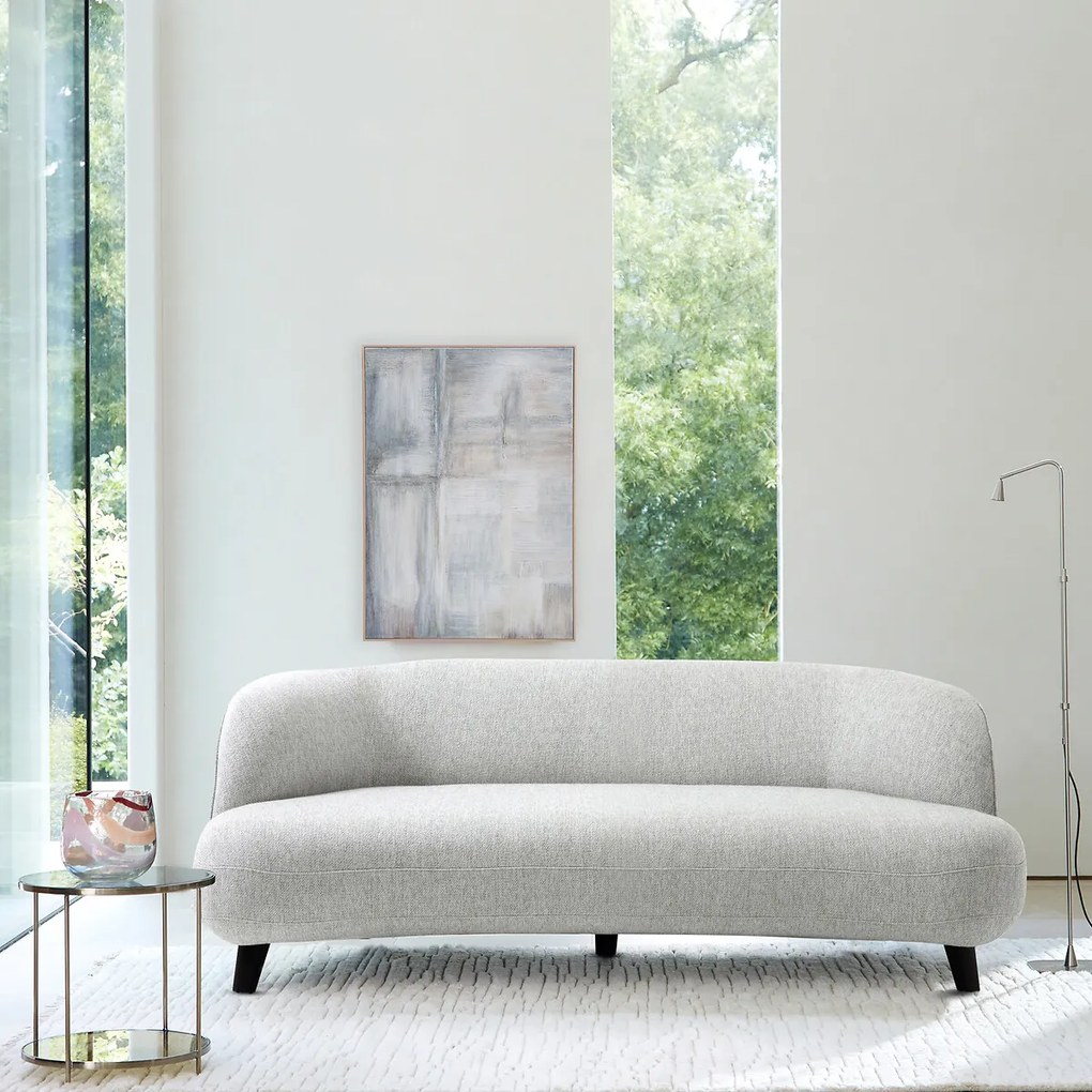 3-zitsbank, bouclé-effect Rosebury, ontwerp Emmanuel Gallina