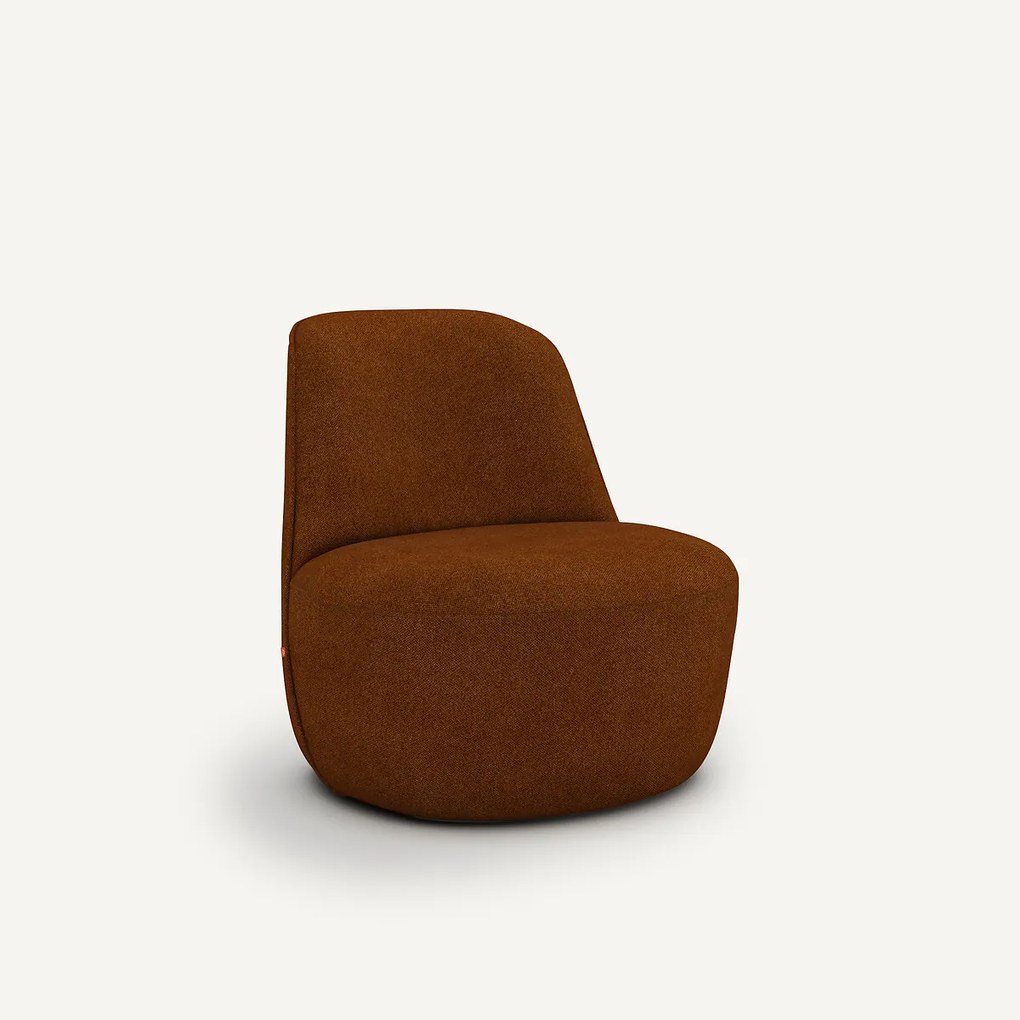 Fauteuil in gevlochten mêlee stof, Rosebury