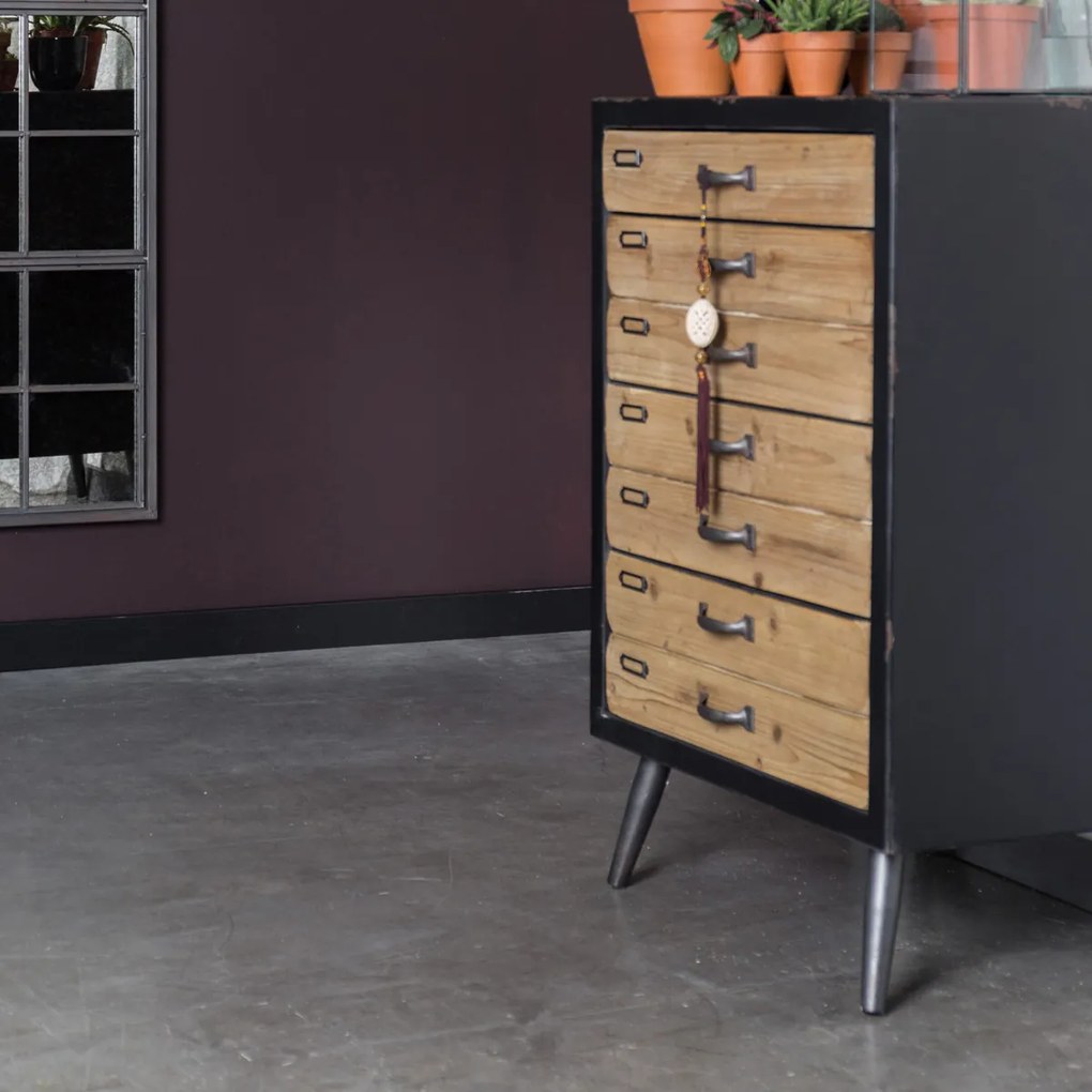 Dutchbone Sol L Halfhoge Ladekast - 55x40x80cm.