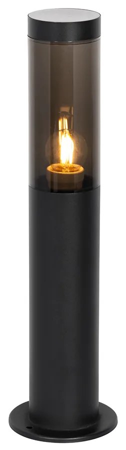 Moderne buitenlamp paal zwart 45 cm IP44 - Rox