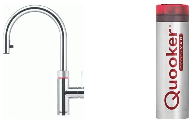 Flex kokend water keukenmengkraan - chroom - met Pro3 boiler