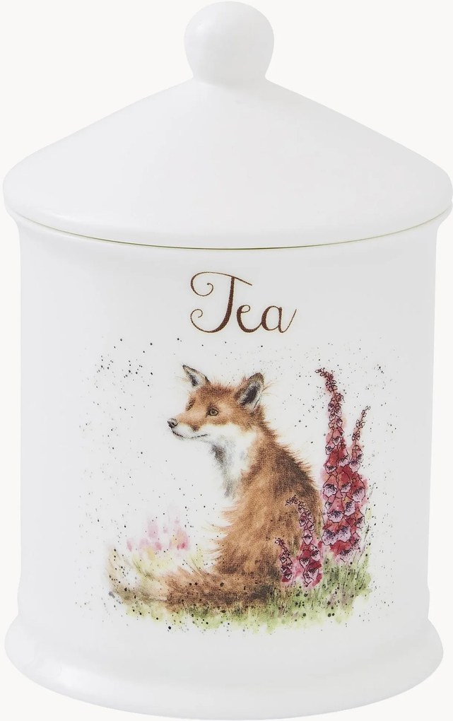 Fine Bone China theeopbergpot Fox