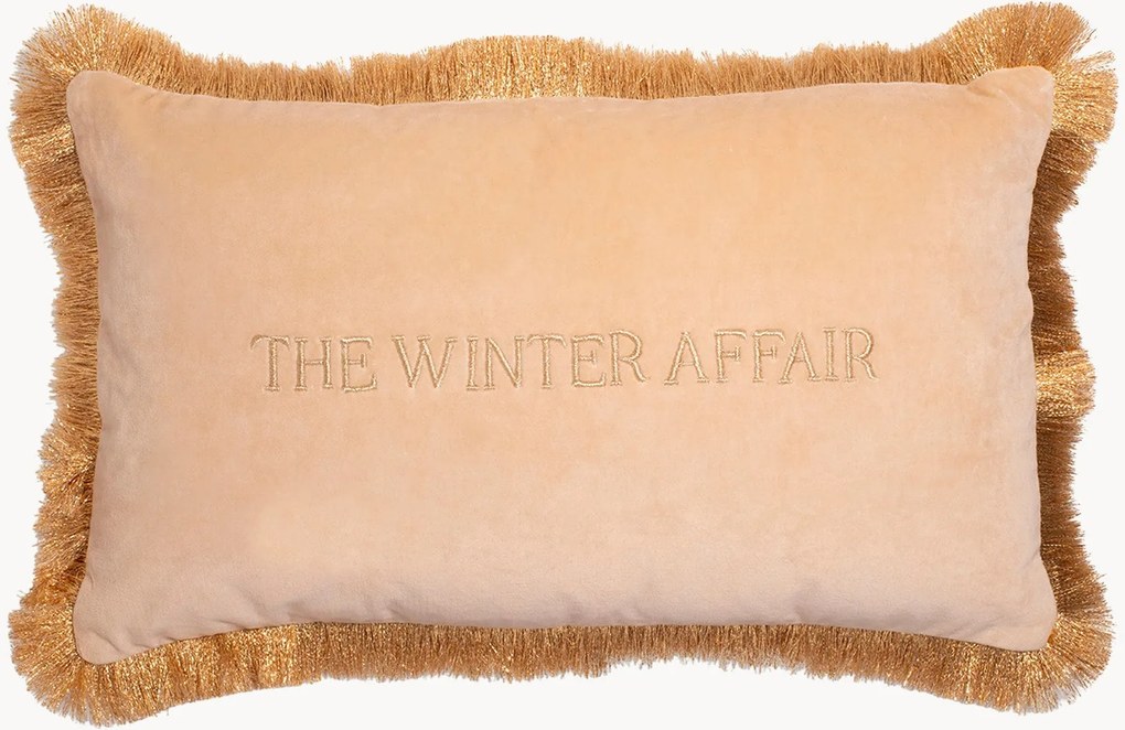 Fluwelen kussen The Winter Affair