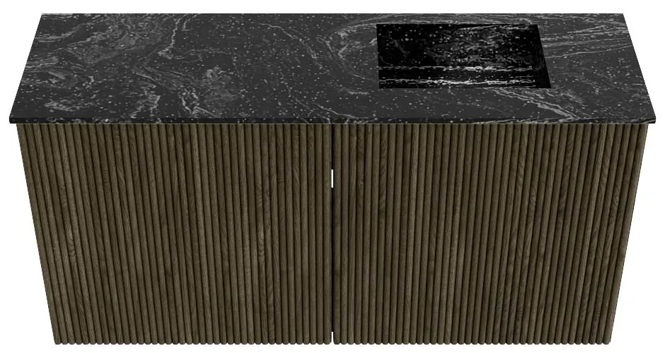 Mondiaz Joya DLux 80cm toiletmeubel shadow met wastafel faye rechts zonder kraangat lava