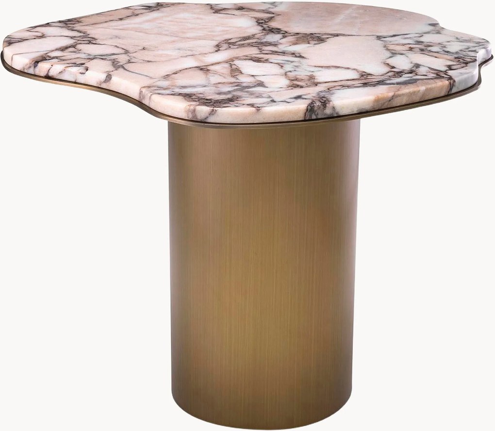 Bijzettafel Shapiro met marmeren blad
