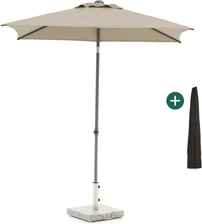 Shadowline Push-up parasol 210x150cm | Kees Smit Tuinmeubelen