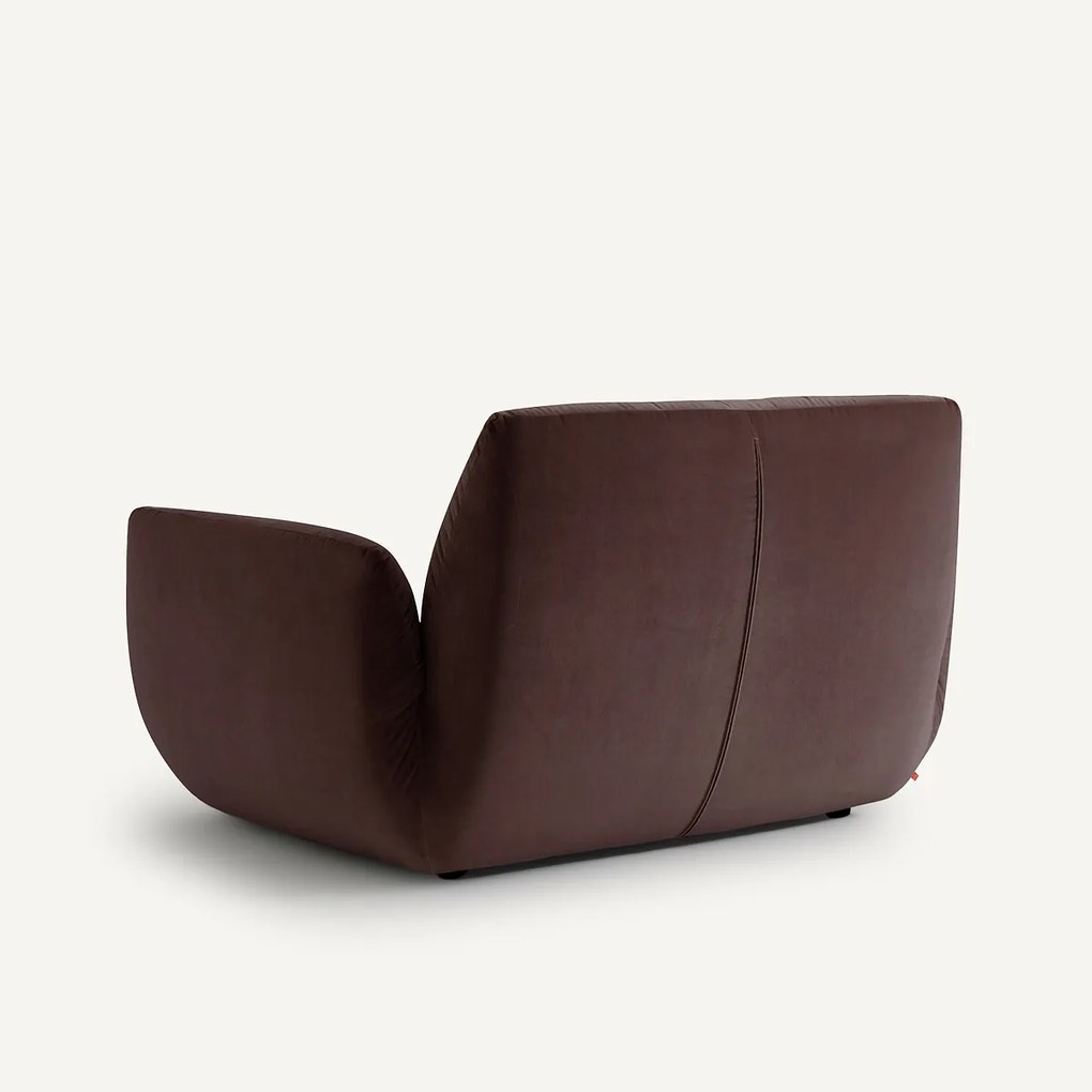 Fauteuil in fluweel, Spogano