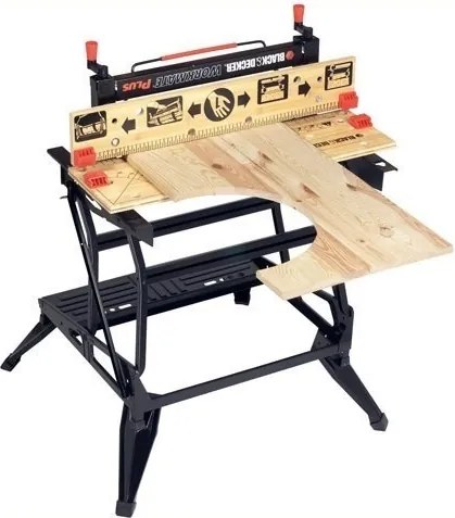 Black&amp;Decker Workmate opvouwbare werkbank tot 250 kg WM825